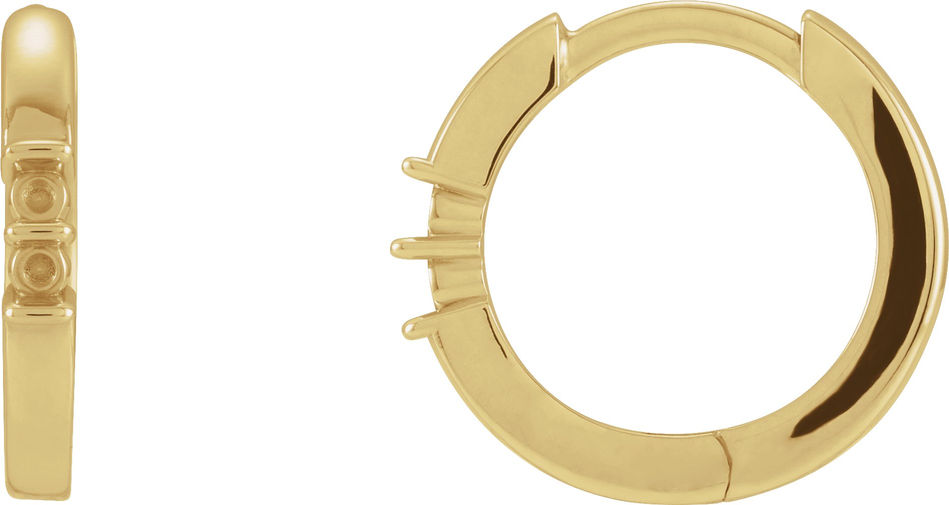 Family Hoop Earrings