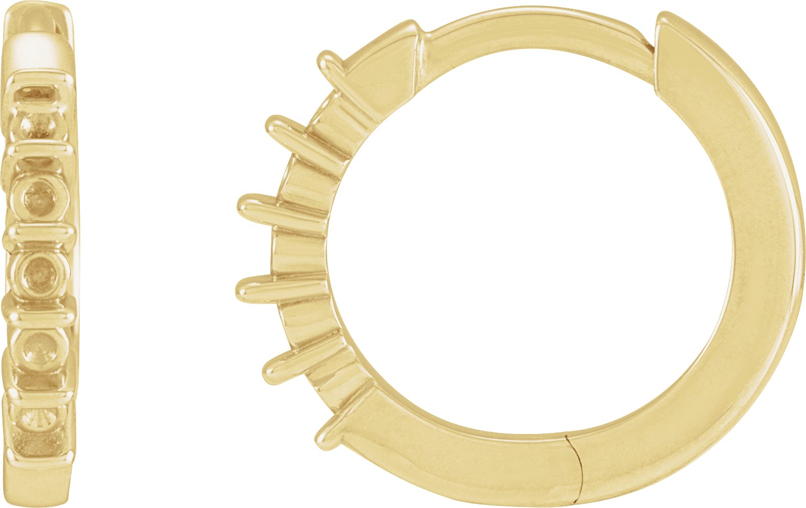 Family Hoop Earrings