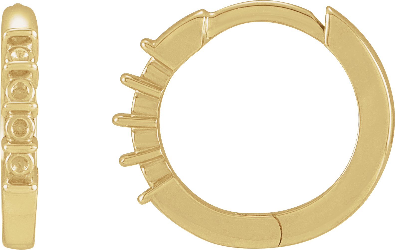 Family Hoop Earrings