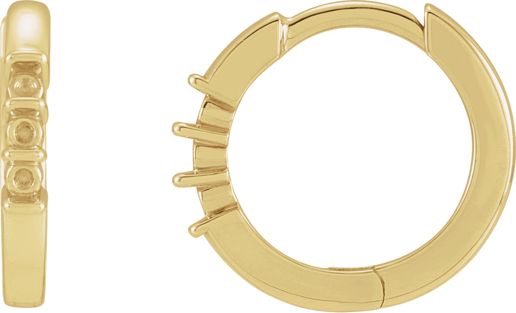 Family Hoop Earrings