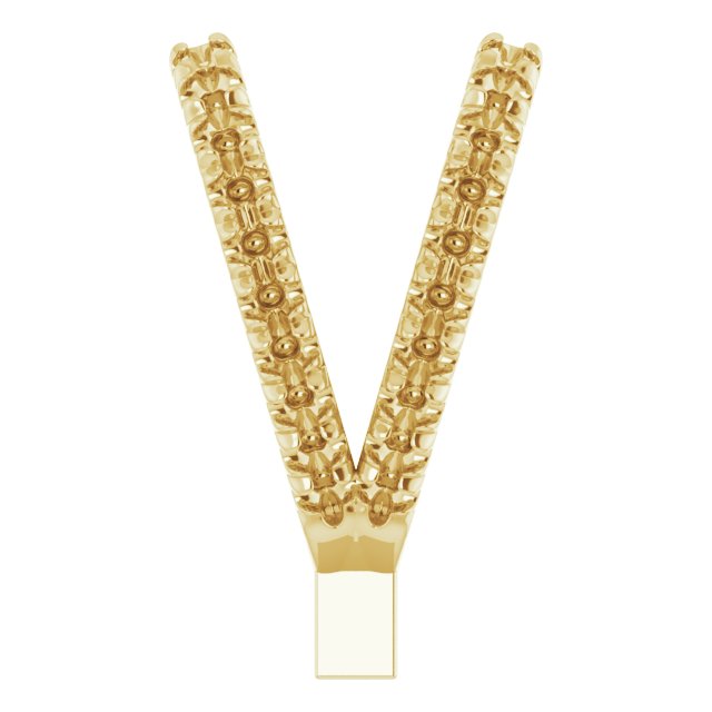 French-Set Accented Rabbit Ear Bail