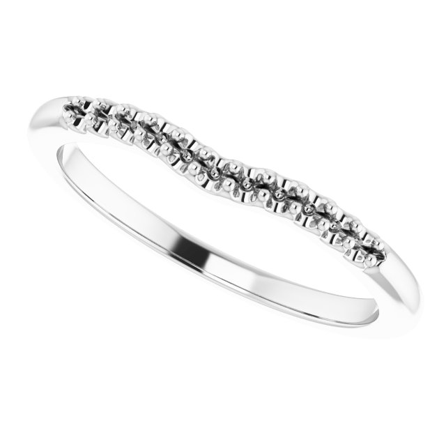 Band Mounting for 8 mm Round Ring view 5