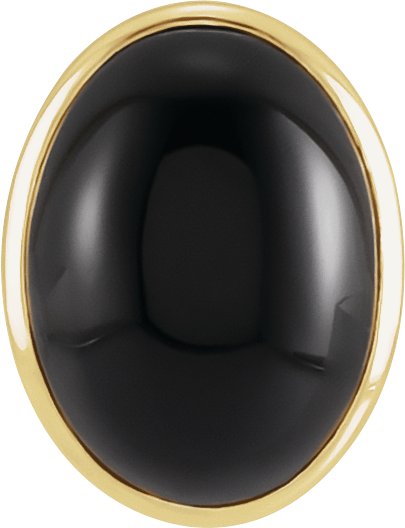 Oval Closed-Back Cabochon Setting