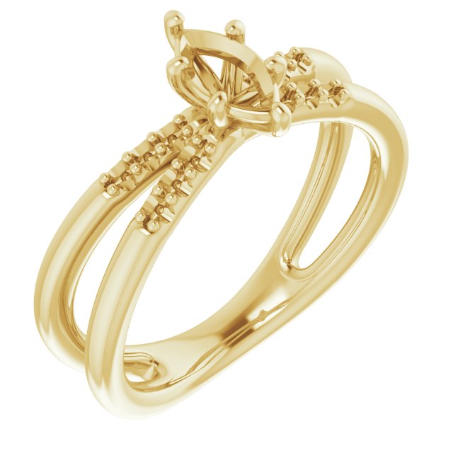 14k Yellow Gold