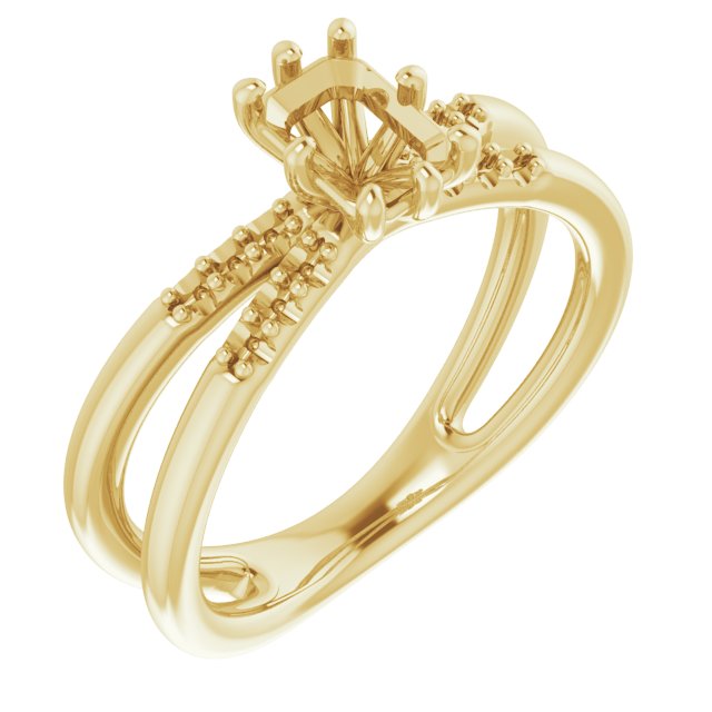 14k Yellow Gold