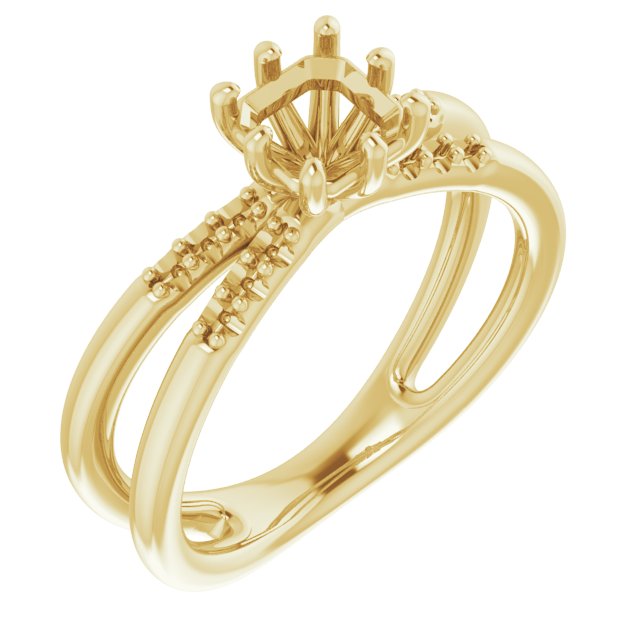 14k Yellow Gold