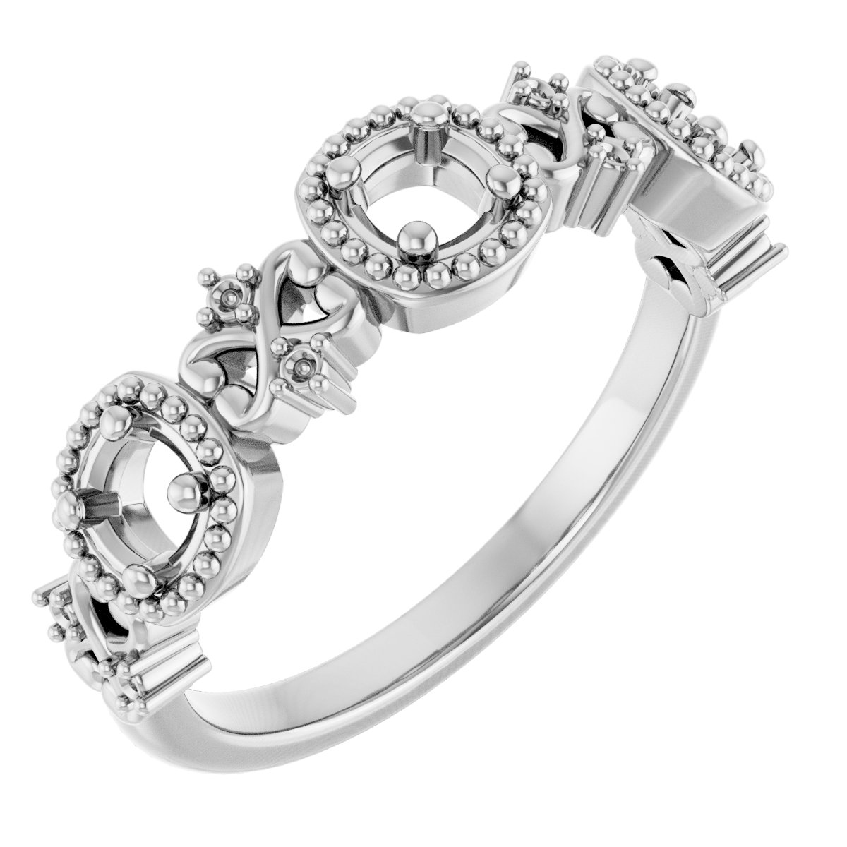 14k White Gold