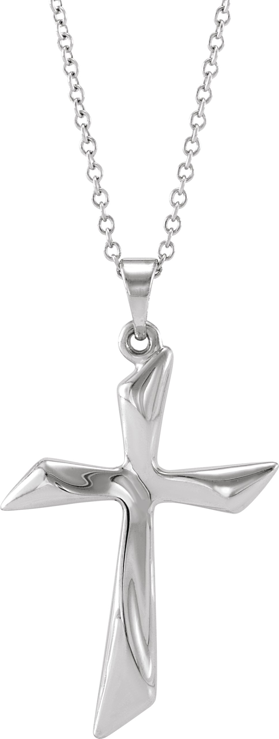 Hollow Cross Necklace or Pendant