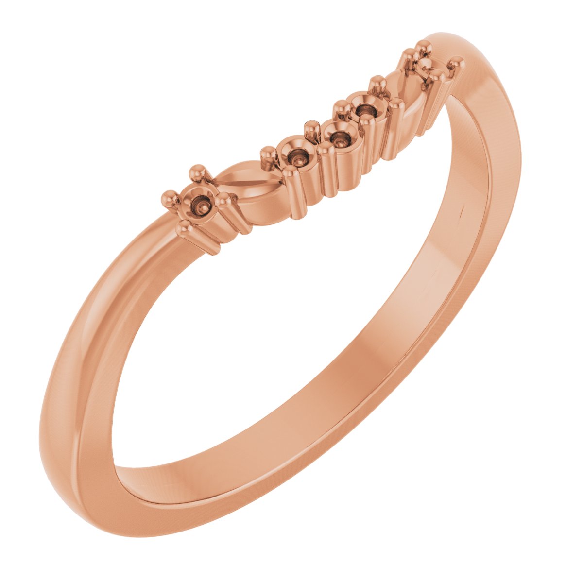 Floral-Inspired Engagement Ring or Band