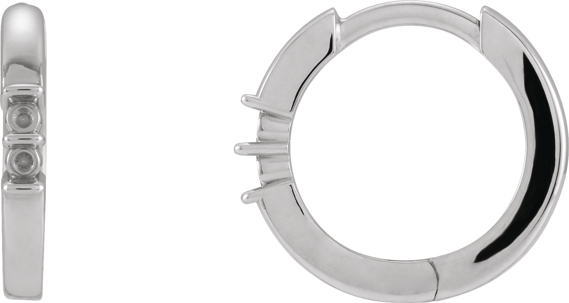 Family Hoop Earrings