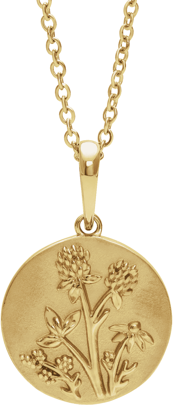 floral necklace