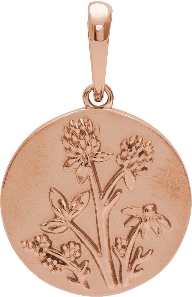 Floral Necklace or Pendant