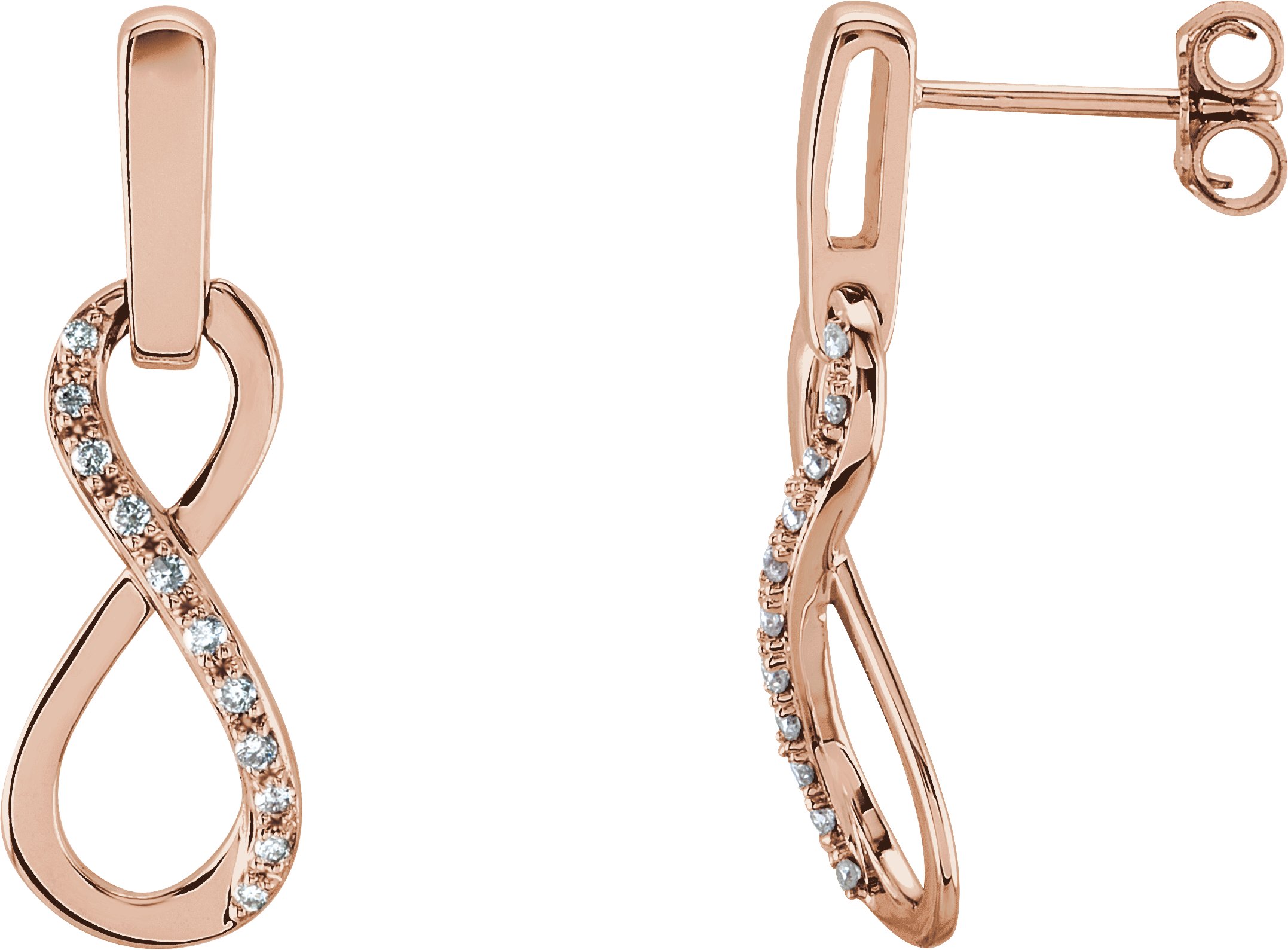 Infinity-Inspired Earrings