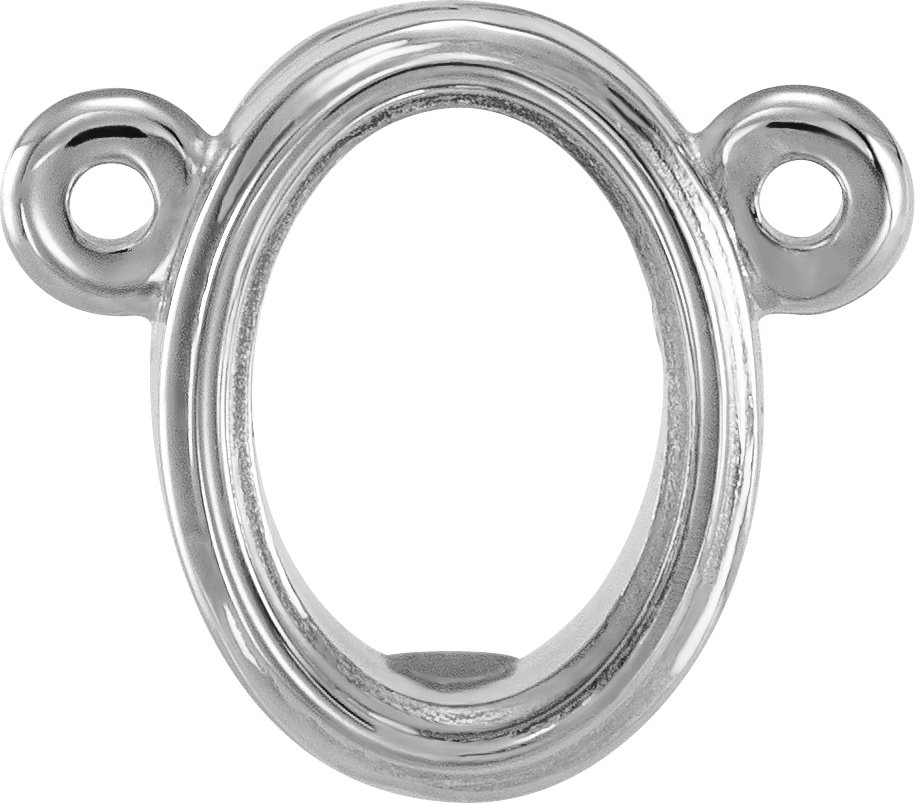 Bezel-Set Necklace Center