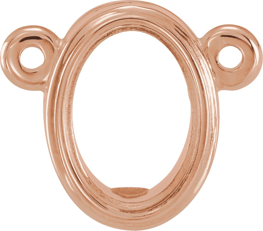Bezel-Set Necklace Center