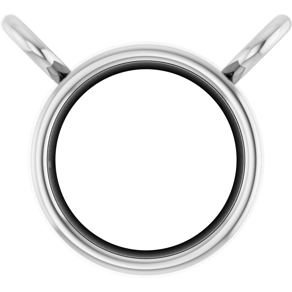 Bezel-Set Necklace Center