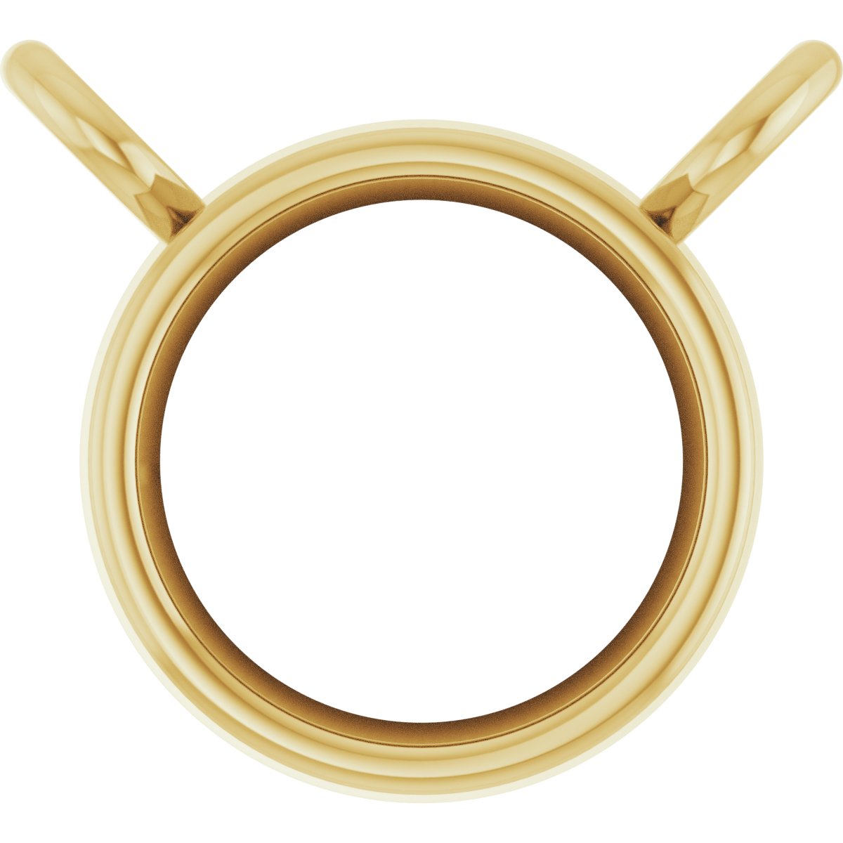Bezel-Set Necklace Center