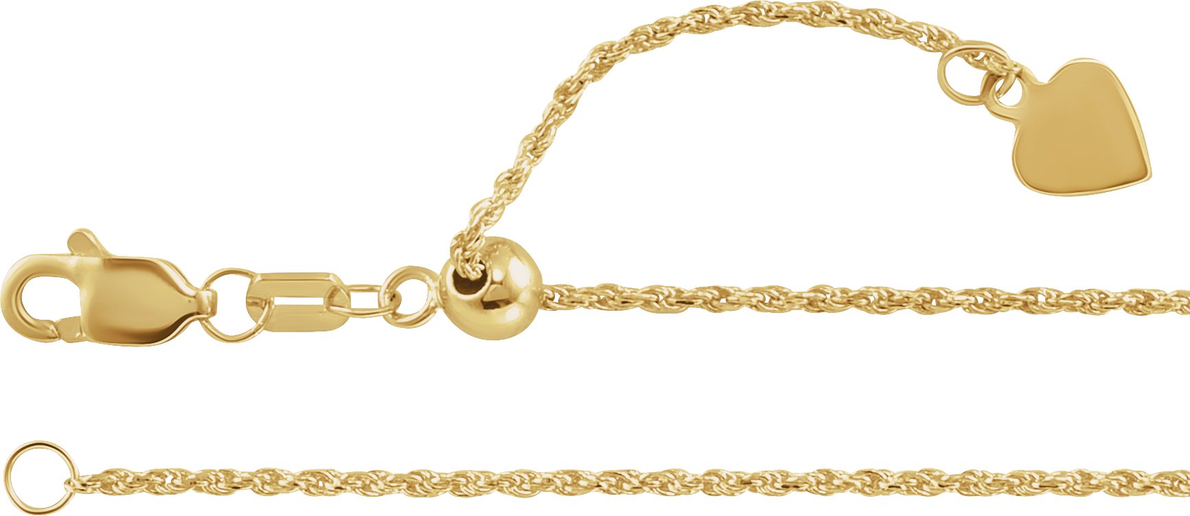 1 mm Adjustable Rope Chain