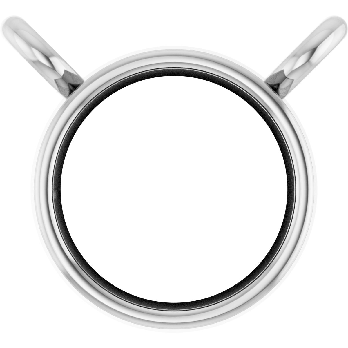 Bezel-Set Necklace Center