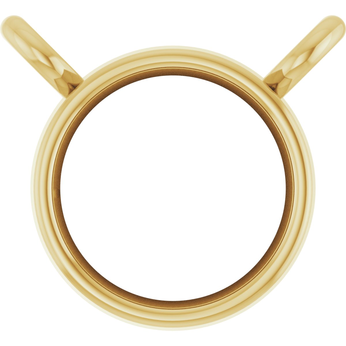 Bezel-Set Necklace Center