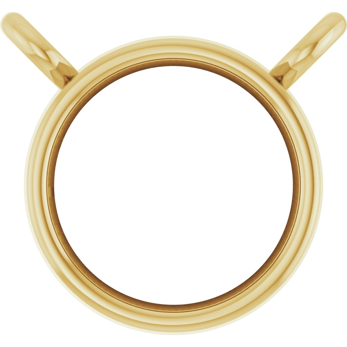 Bezel-Set Necklace Center