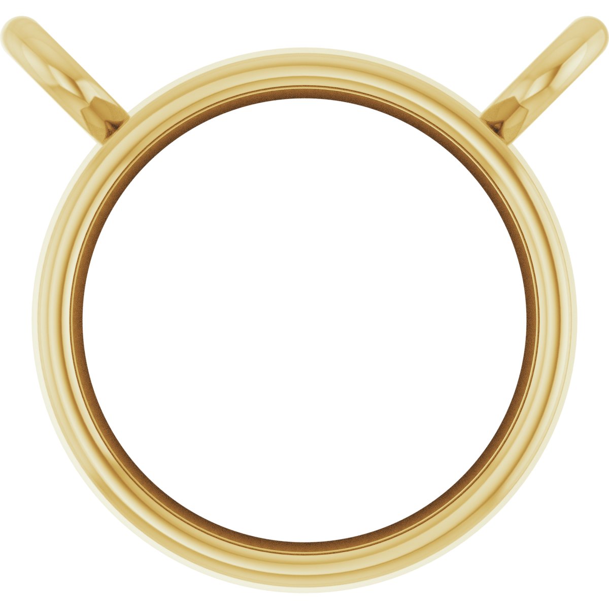 Bezel-Set Necklace Center