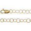 3.5mm Round Cable 16 to 24 inch Chain with Lobster Clasp