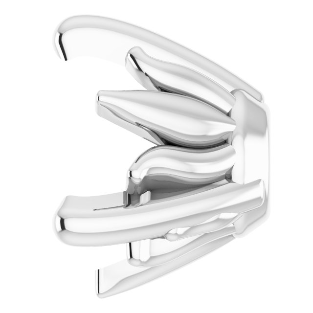 Round 3-Prong Earring Setting