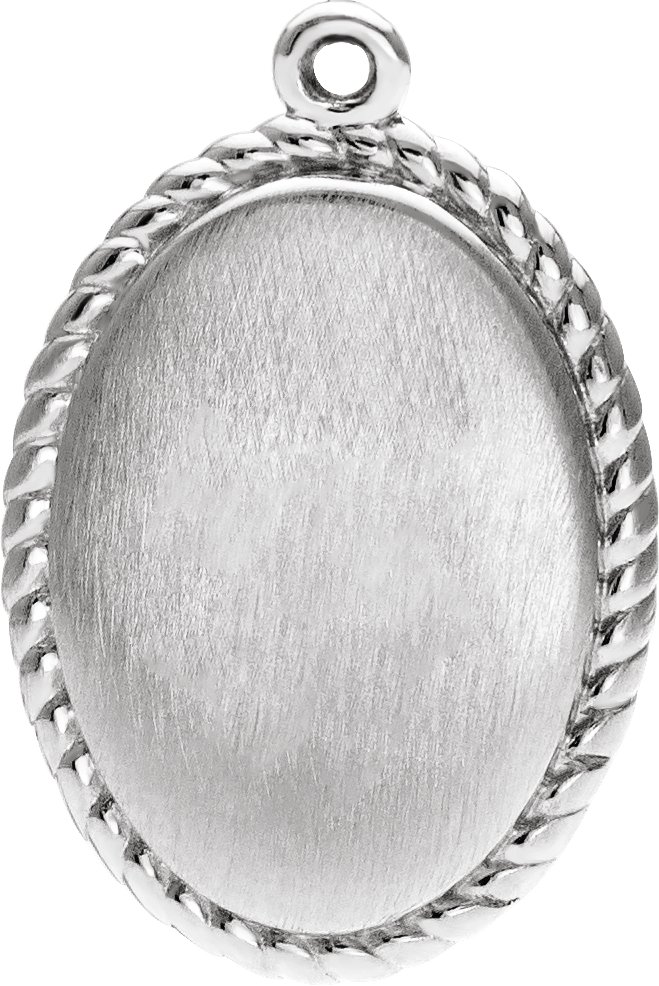 Engravable Oval Dangle