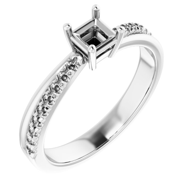 14k White Gold