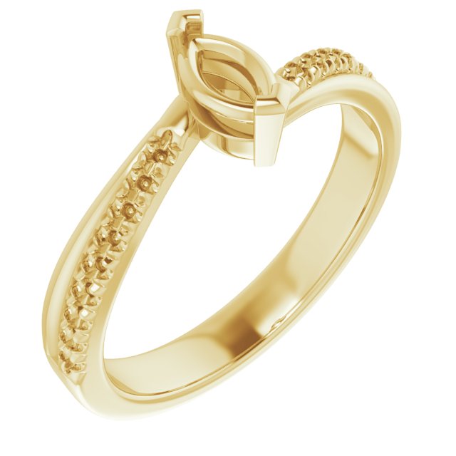 14k Yellow Gold