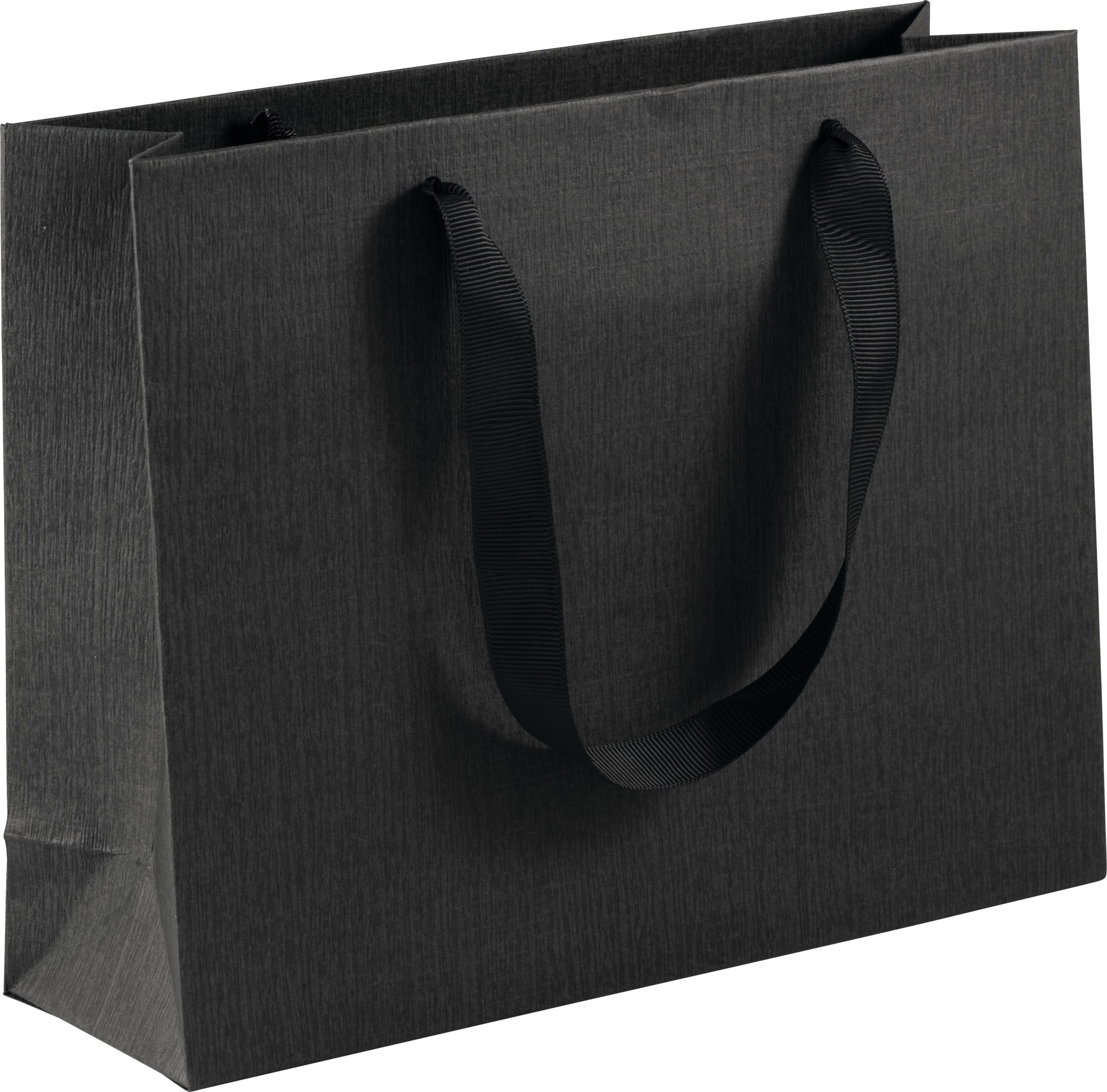 Ribbon Handle Collection Textured Paper Gift Bags