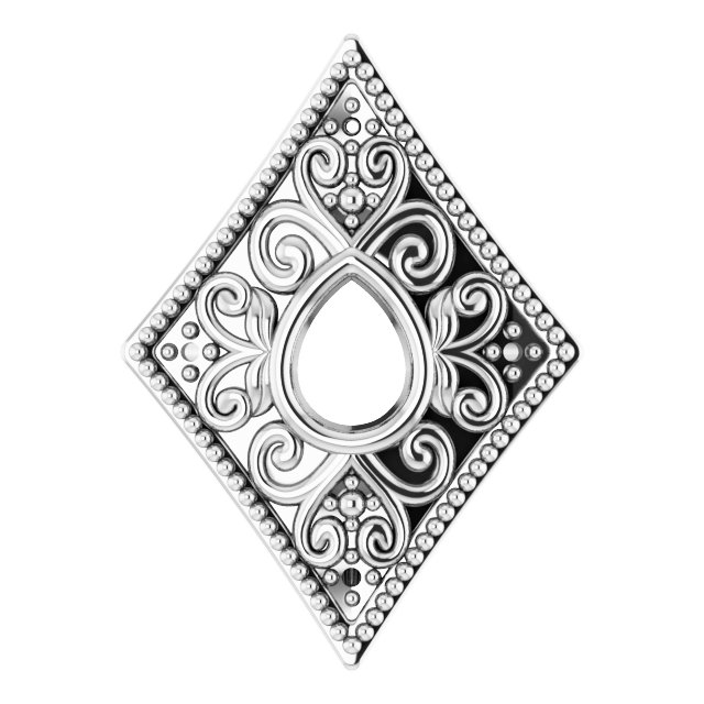 14k White Gold