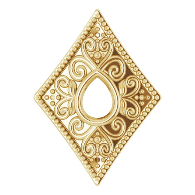 14k Yellow Gold