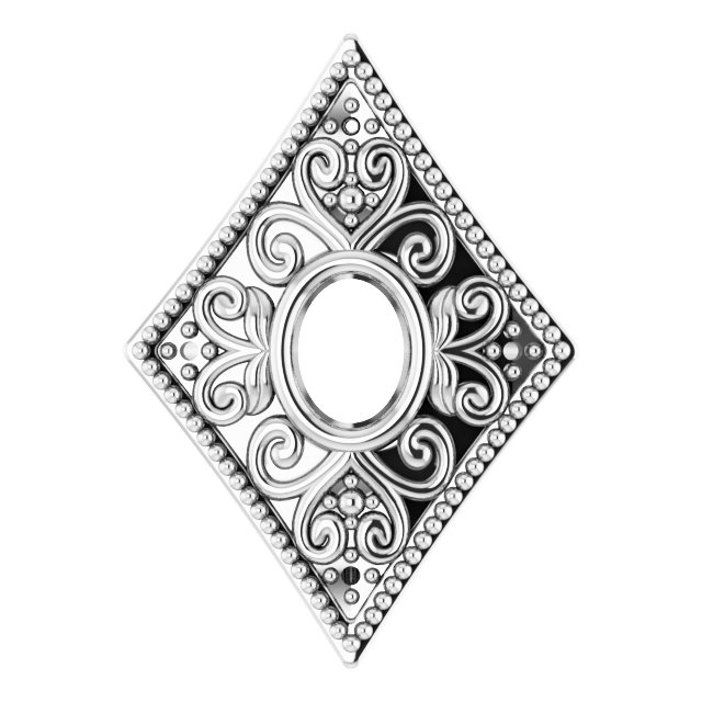 14k White Gold