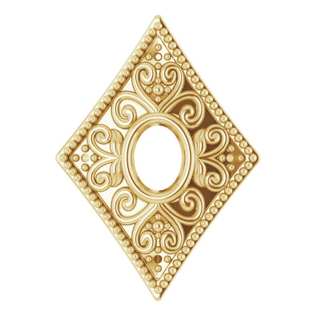 14k Yellow Gold