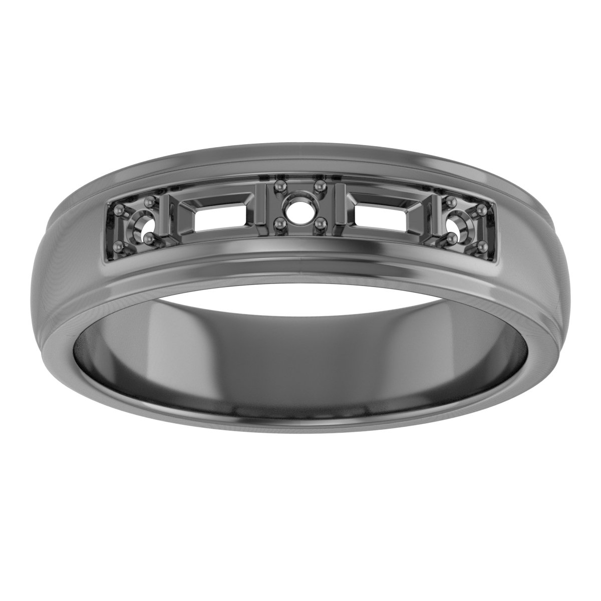 2.75 mm Round Band Mounting view 3