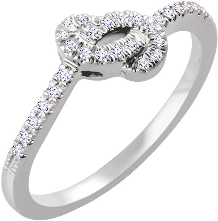 14k White Gold