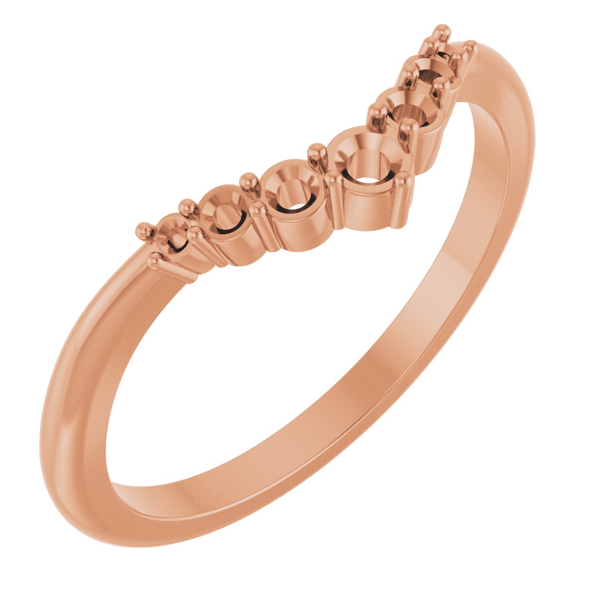 Accented Engagement Ring or Band