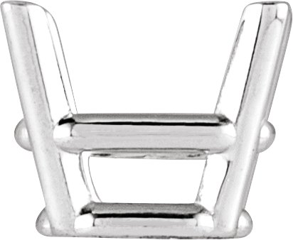 Asscher 4-Prong Basket Setting