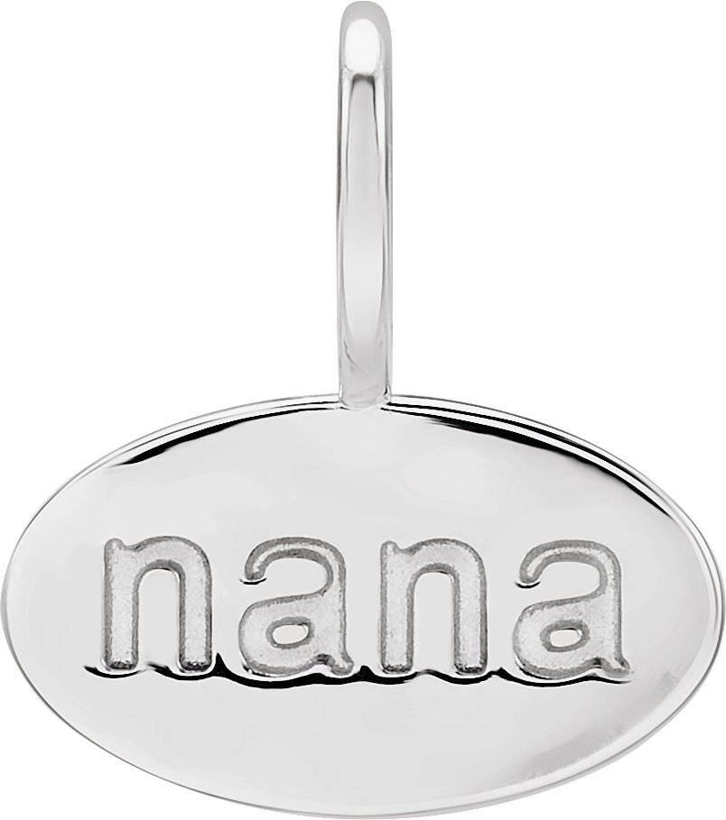 Sterling Silver Nana Charm/Pendant