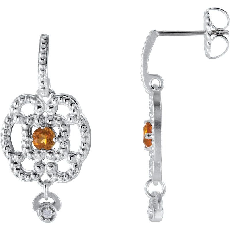 Granulated Earrings