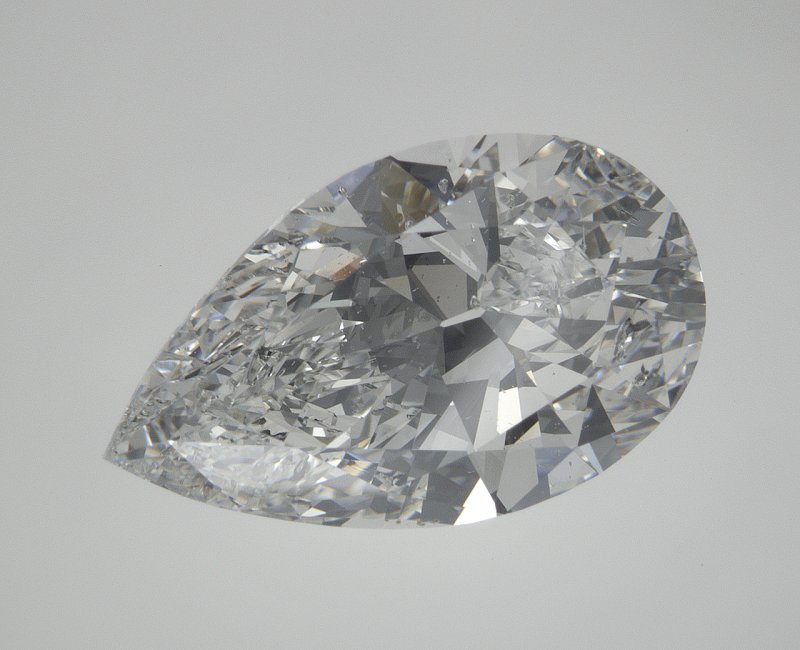 4.85 Carat Pear Cut Natural Diamond