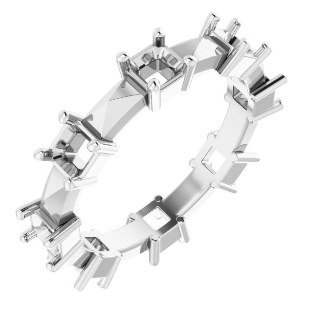 Geometric Eternity Band
