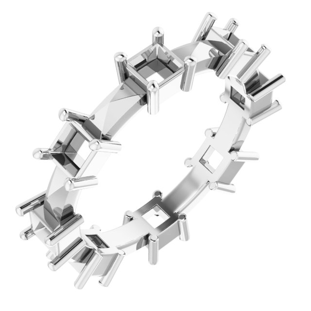 Geometric Eternity Band