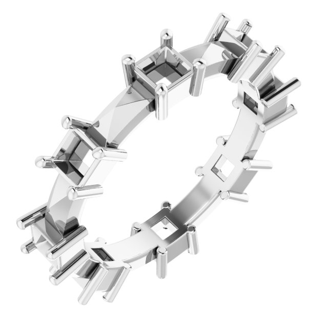 Geometric Eternity Band