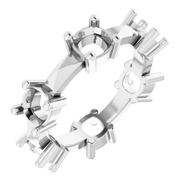 Geometric Eternity Band
