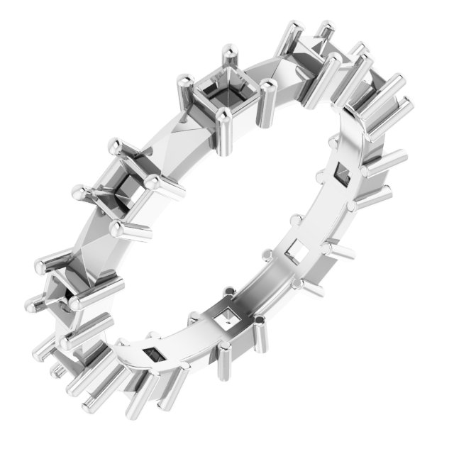 Geometric Eternity Band