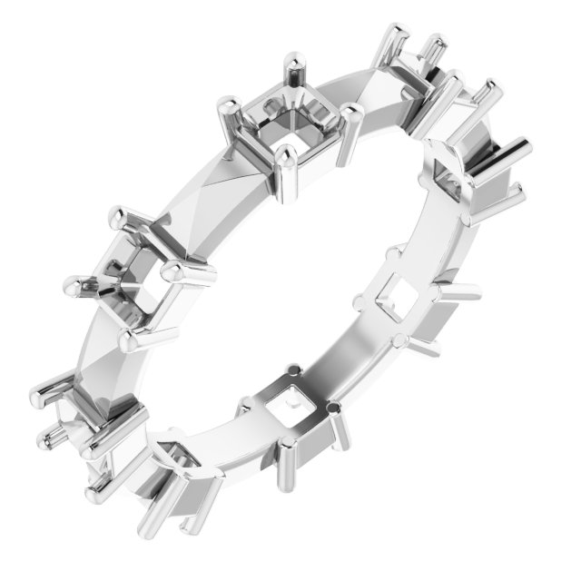 Geometric Eternity Band