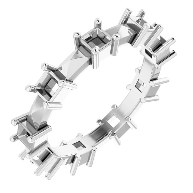Geometric Eternity Band